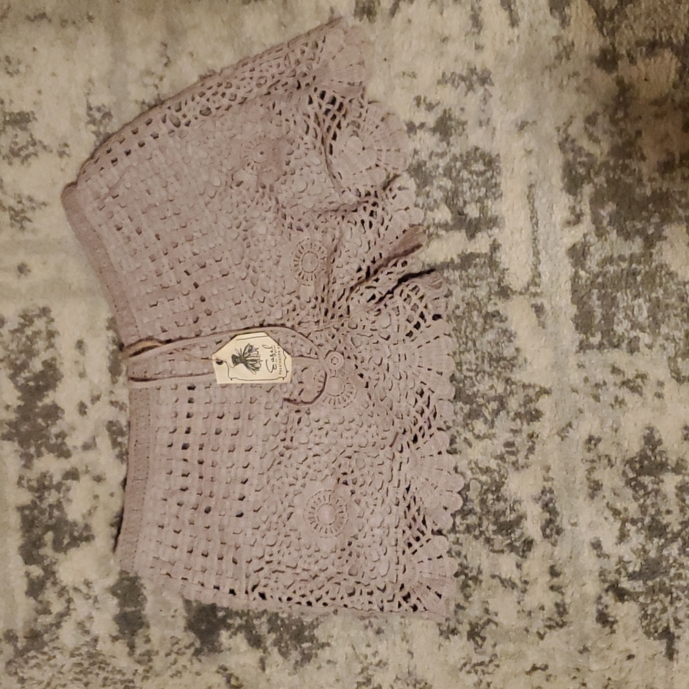 Easel Womens Lace Shorts, size small (run VERY big)